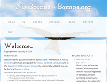 Tablet Screenshot of bornoe.org